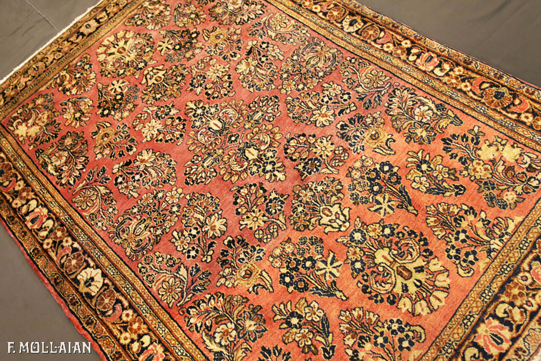 Tapis Persan Antique Saruk n°:93485488